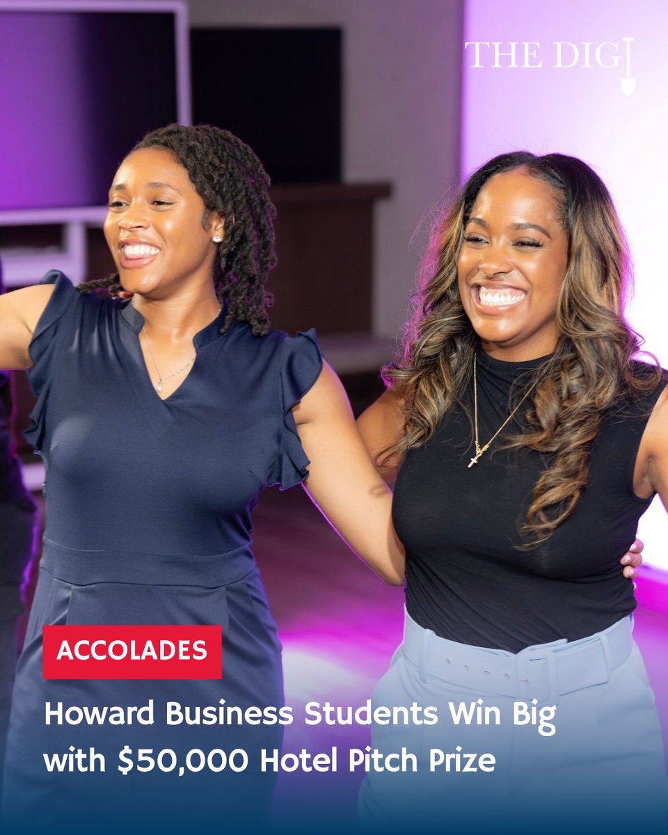Congratulations to these two Howard University seniors who are on the path to hotel ownership 🙌🏾

Brooklynn Tucker, an international business major from Aurora, Colorado, and Kayden Edwards, a supply chain management major from Columbus, Ohio, won the She Has a Deal pitch