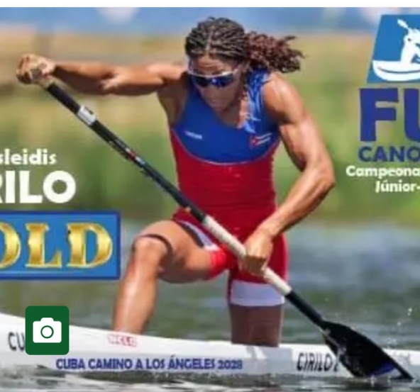 La Guantanamera Yarisleidis Cirilo gana oro en el Mundial Sub-23 de Canotaje radioguantanamo.icrt.cu
Muchas felicidades 
#Guantánamo