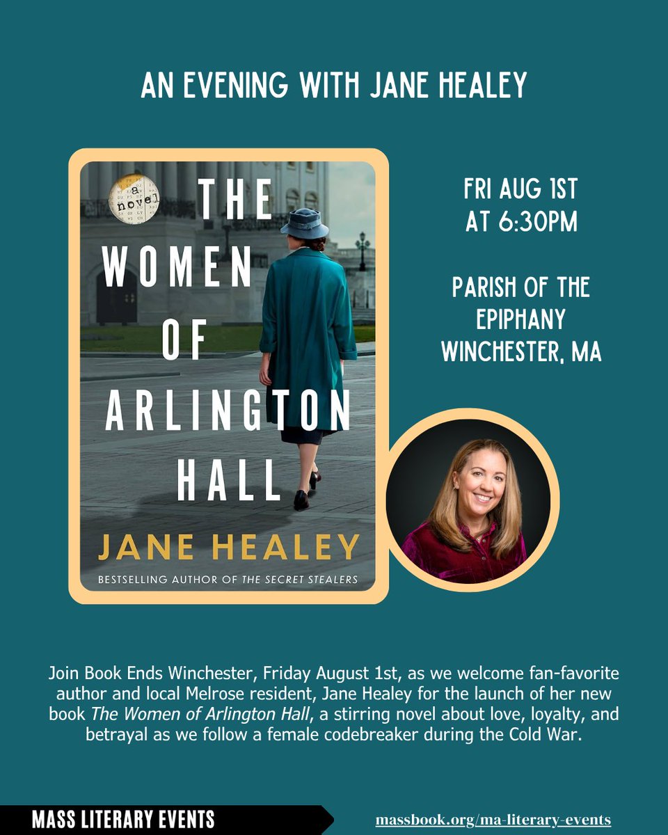 MassBook's tweet image. Events this week! massbook.org/ma-literary-ev…
T-Dina Vargo @ West End Museum
Th-Kathryn Ford @ Partners Village Store
F-Jane Healey @ Parish of the Epiphany (Book Ends Winchester)
F-Honoring Andrea Gibson @ Connexion w/ All She Wrote Books
Sa-Jacky Lamenzo Sinha @ Ten Trees Books