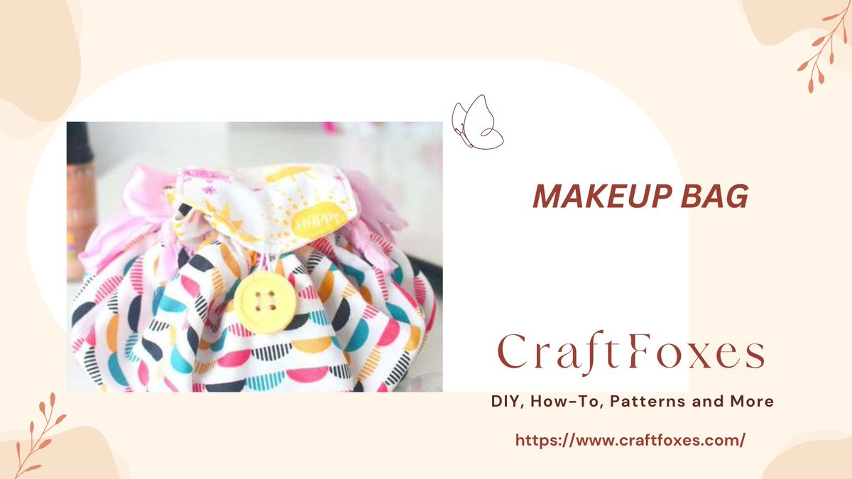 craftfoxes's tweet image. ✨Your makeup bag deserves a makeover too! 💖 Discover patterns that reflect your style and personality. Let’s make every touch-up a joy! 🎨💄 

craftfoxes.com/projects/makeu…

 #MakeupBag #CraftFoxes #CraftyIdeas #CreativeCrafts #Art #Craft #Shop #ArtsandCrafts