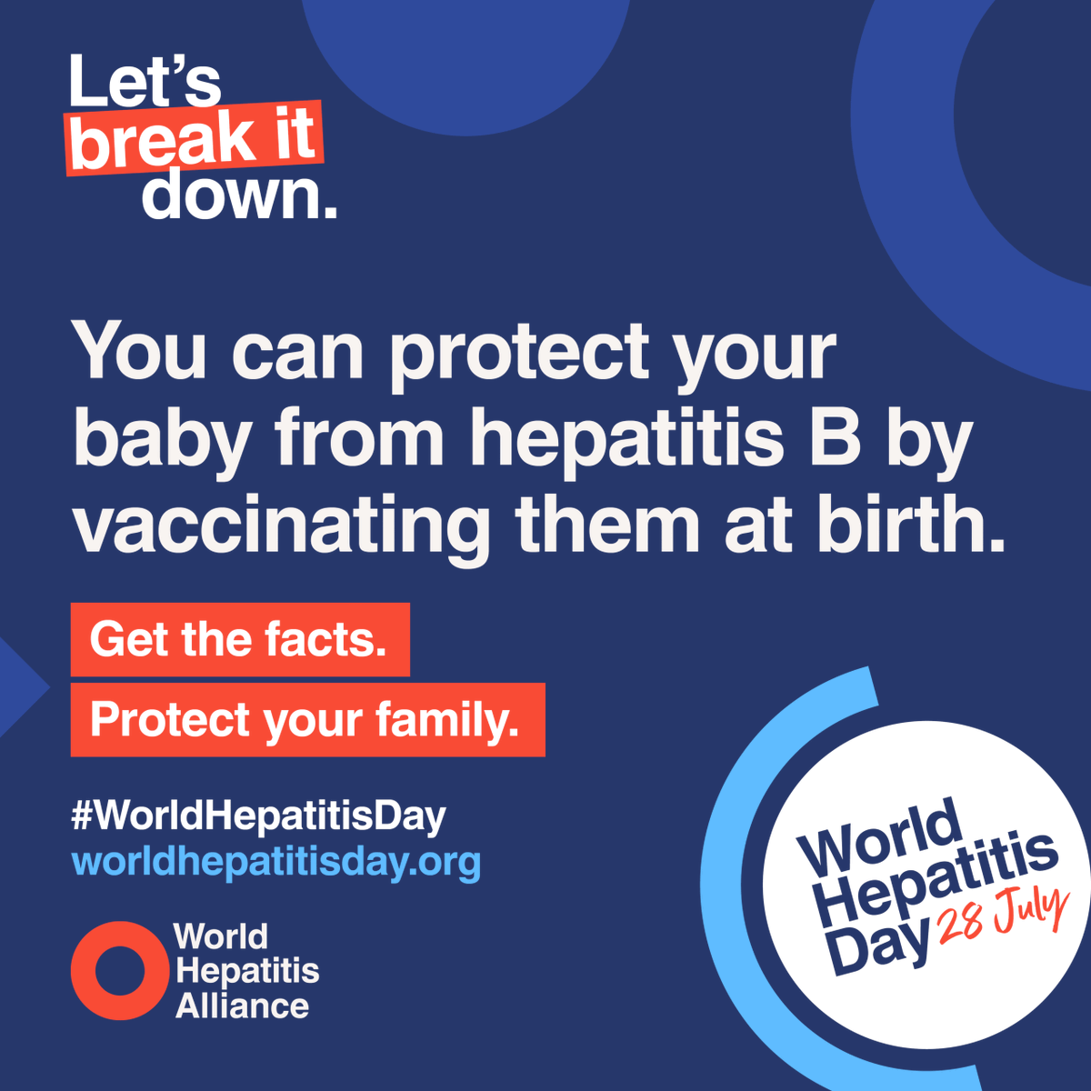 NASTAD's tweet image. Today, July 28, is #WorldHepatitisDay! 🌎 World Hepatitis Day is a global moment to emphasize the importance of eliminating viral hepatitis by expanding access to vaccines, testing, and treatment. 💉💊 To learn more about World Hepatitis Day, visit: worldhepatitisday.org.