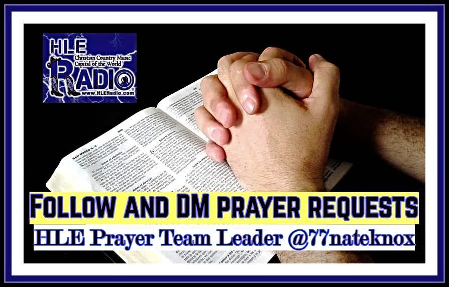 Our prayer team is available for you today. <a href="/77nateknox/">Nate @hleradio #prayerteam</a>