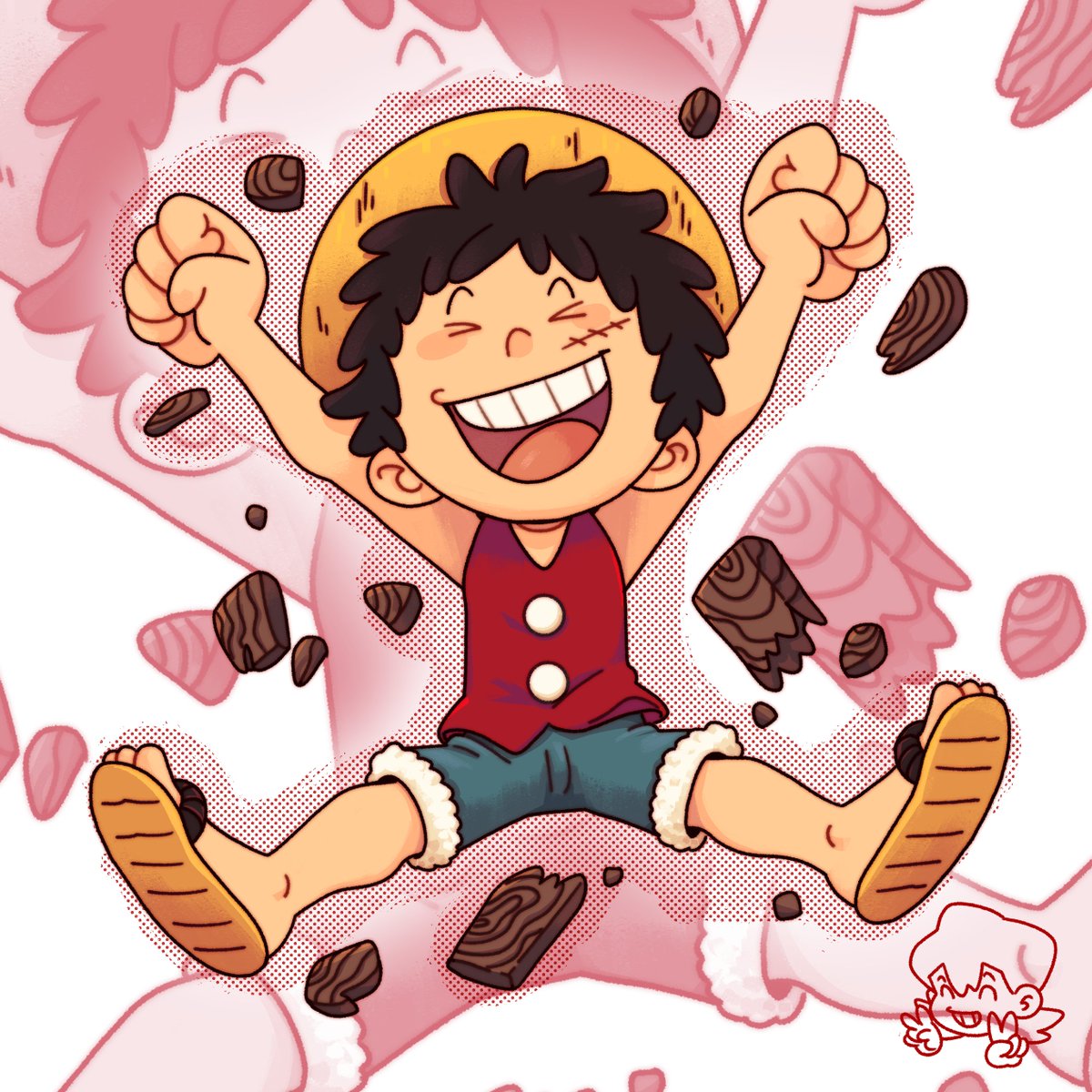 crazyknight20's tweet image. luffy