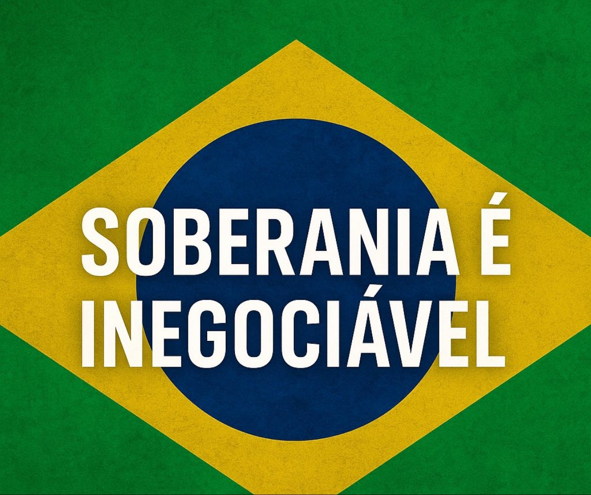 🇧🇷 Defender o Brasil é garantir nossos territórios, nossos direitos e nosso povo acima de qualquer interesse externo ou autoritário. Nenhum governo, militar ou corporação tem o direito de abrir mão da nossa independência.
Pelo Brasil, pelo povo, pela democracia! ✊🏽🌱
#SEMANISTIA