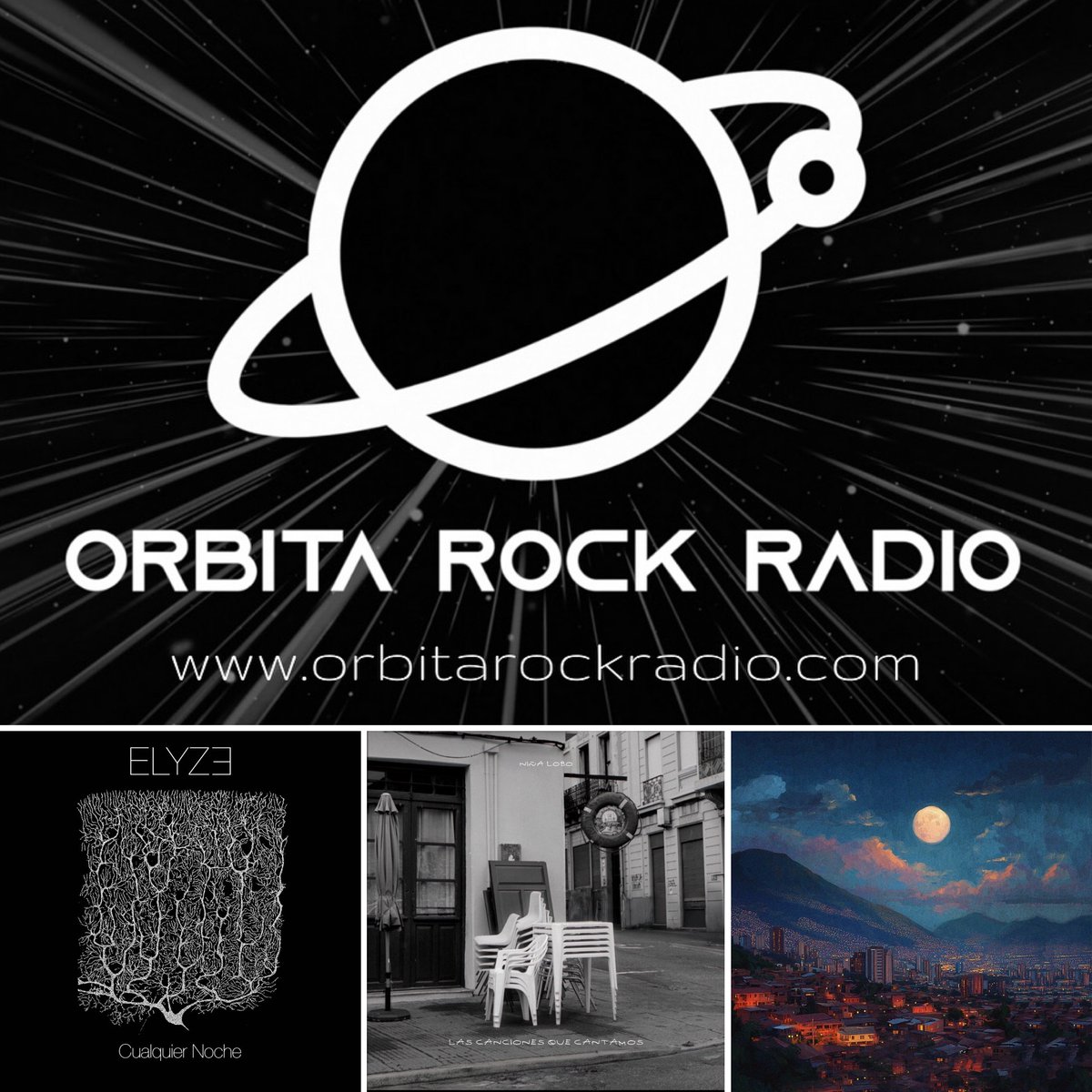 radioorbitarock's tweet image. Nueva música en la rotación de #OrbitaRockRadio a cargo de #Elyze, #NiñaLobo y #WONDERFOX
Sintonízanos / descarga el App: orbitarockradio.com