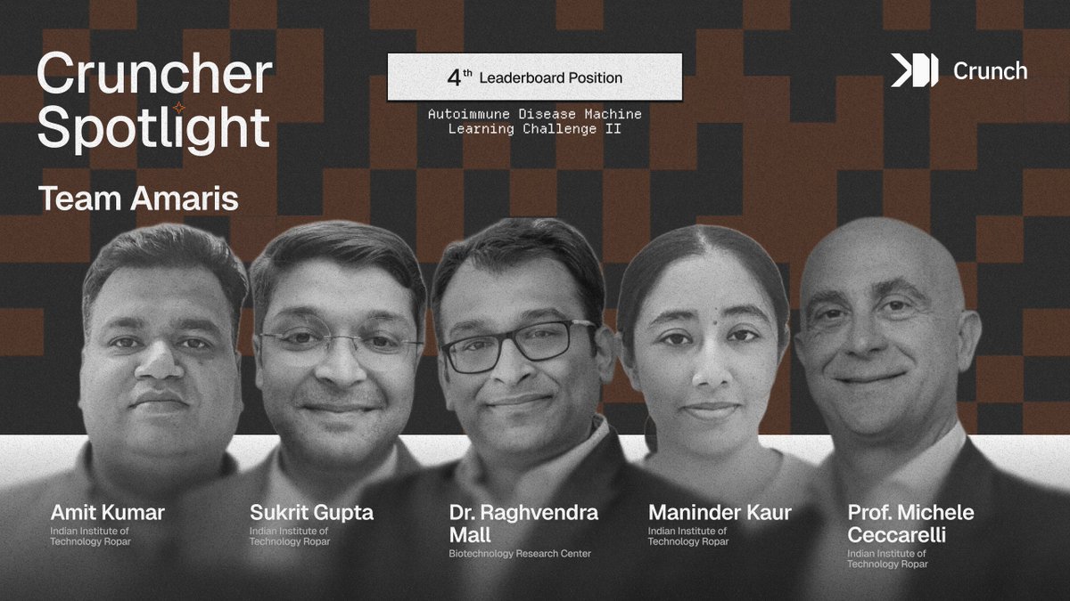 CrunchDAO 🧠 (@crunchdao) on Twitter photo No sequencing required from histology to transcriptomics!
One of the winning teams at Autoimmune Disease ML Crunch 2 in partnership with <a href="/Schmidt_Center/">Eric and Wendy Schmidt Center</a> built a pipeline that predicts 2,000 immune gene expressions directly from tissue images.
Let’s break it down 🧵 No sequencing required from histology to transcriptomics!
One of the winning teams at Autoimmune Disease ML Crunch 2 in partnership with <a href="/Schmidt_Center/">Eric and Wendy Schmidt Center</a> built a pipeline that predicts 2,000 immune gene expressions directly from tissue images.
Let’s break it down 🧵