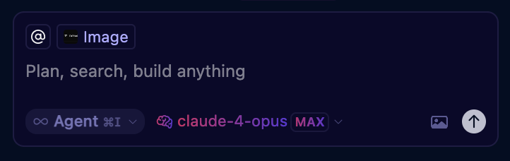 moughxyz's tweet image. Cmd + Ctrl + Shift + 4 to take a screenshot directly into macOS clipboard.
Cmd + V in Cursor.
I'm assuming you all knew this but just didn't tell me.