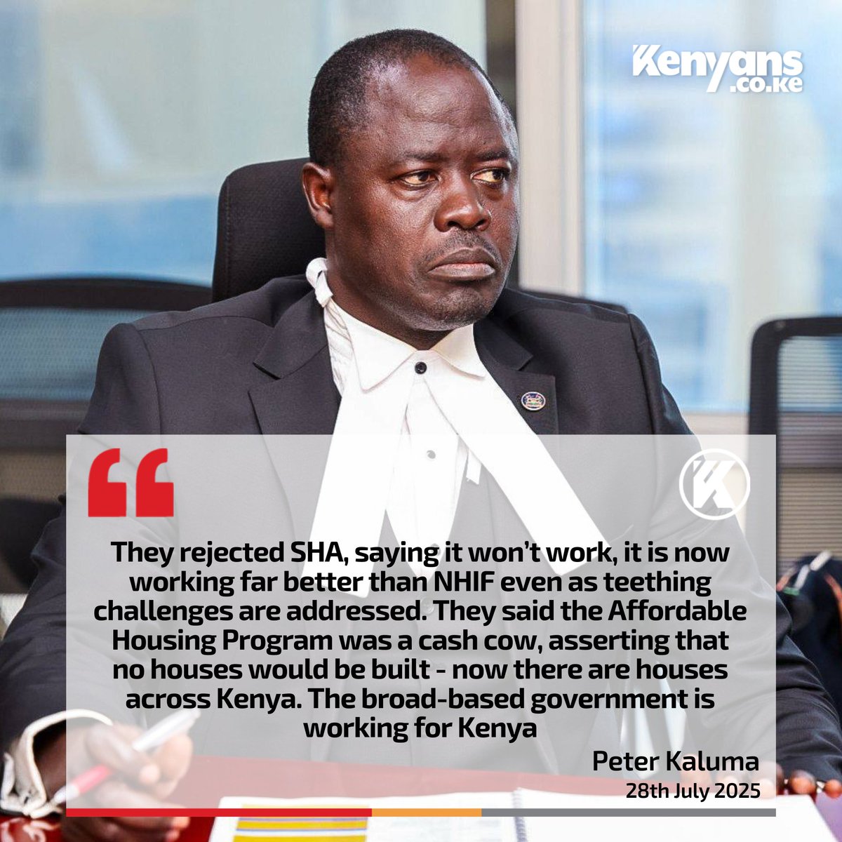 KAELI254_'s tweet image. Those who dismissed the Social Health Authority (SHA) as unworkable now watch it outperform NHIF in efficiency, transparency, and universal health coverage. A visionary move by President Ruto, anchoring Kenya’s journey toward equitable healthcare delivery.