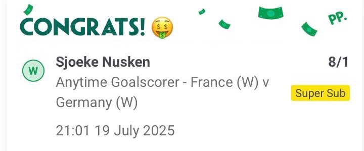 What a tournament the Women’s EURO 2025 turned out to be! 🔥 

Bets: 101 | Profit: +75.69u | ROI: +130.6%

Can’t wait to do it all again for the African Cup of Nations this season! <a href="/DubClub_win/">DubClub</a> 

Next: 25/26 Outrights 🔜 

dubclub.win/markstinchcomb…