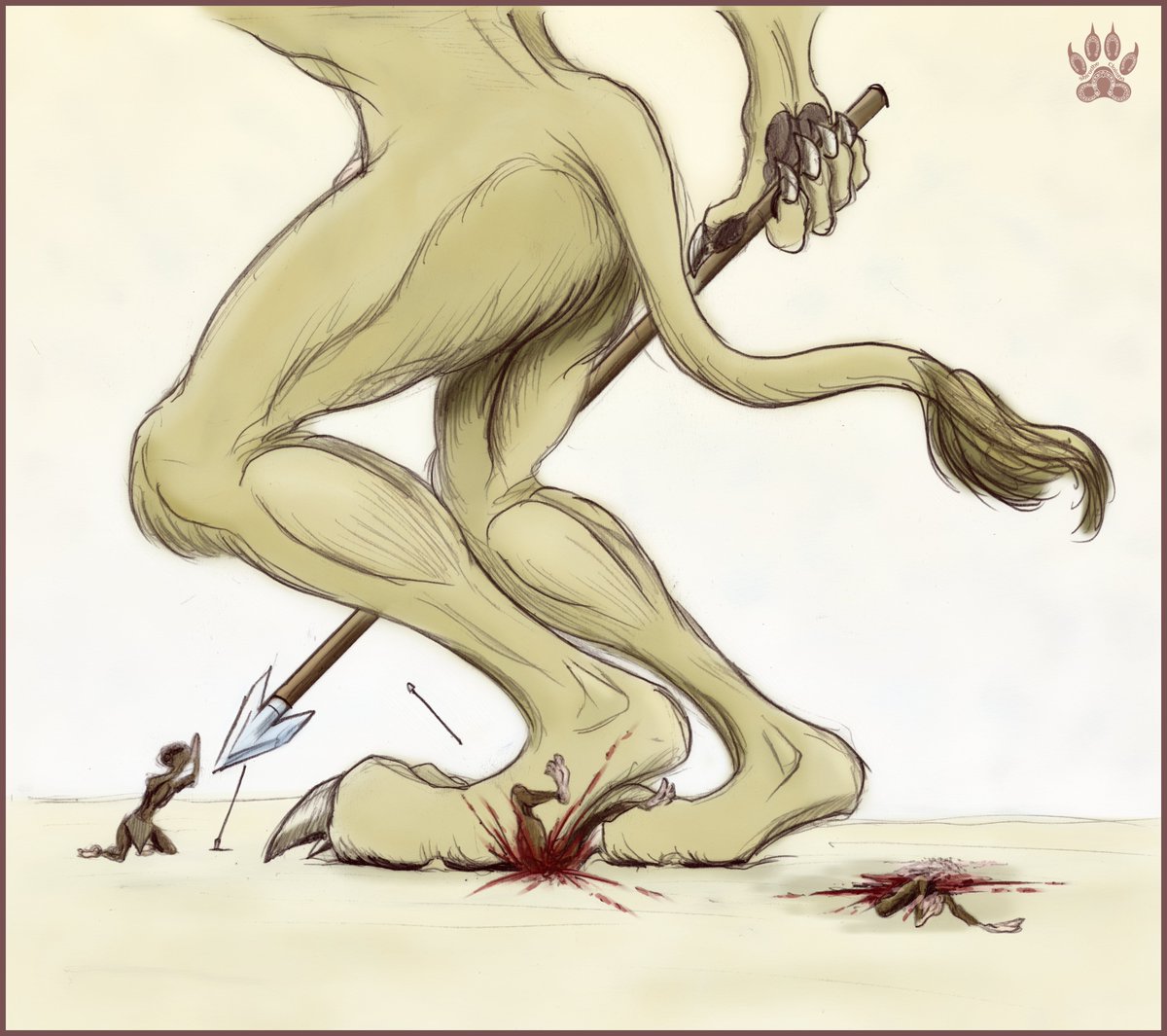 In a battle between the human and lion tribes, who will win?🐾

#lion #furry #furryfandom #furryart #furryartist #paw #foot #feet #stomp #squash #trample #crush #anthro #gore #macro #micro