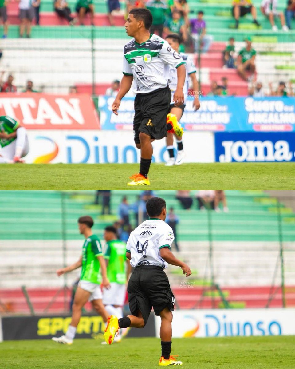 😬 La utilería del Juticalpa FC le dio una falda por calzoneta a uno de sus muchachos. Se llama Enyl Acosta y con 16 años debutó en primera división, esto a raíz de las vicisitudes que el club canechero ha presentado.

[📸Fútbol Digital]