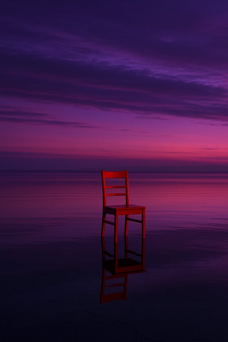Waiting for someone who never came.