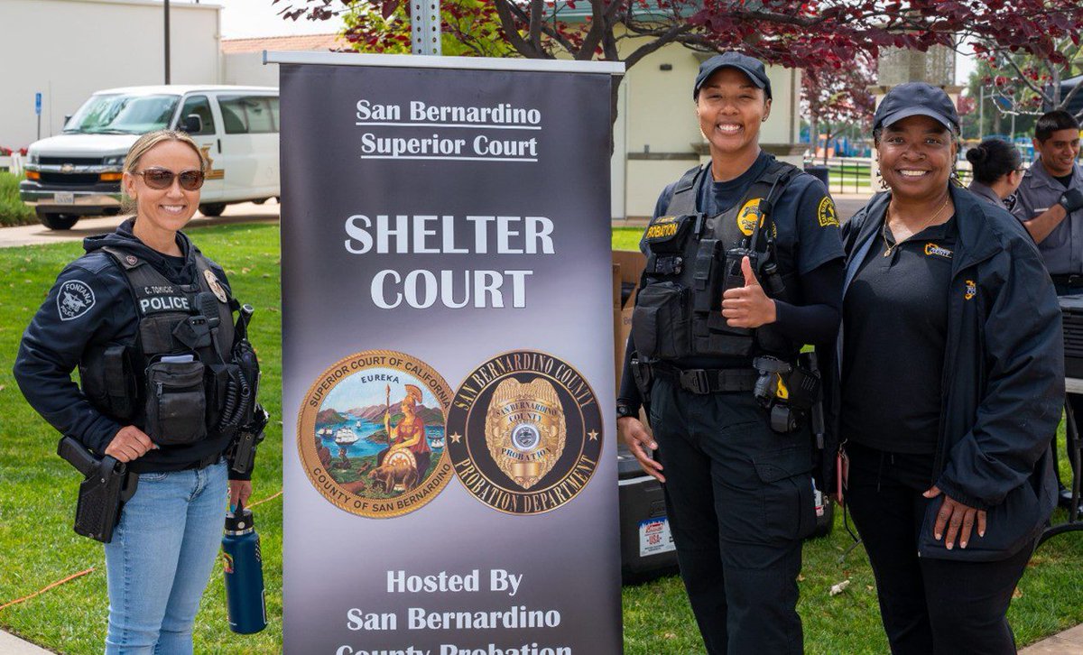 The San Bernardino County Department of Veterans Affairs (VA) recently collaborated with the San Bernardino County Probation Homeless Outreach Unit and the San Bernardino Superior Court on the Shelter Treatment Court (STC) program. 🏡 

STC seeks to remove barriers to housing,