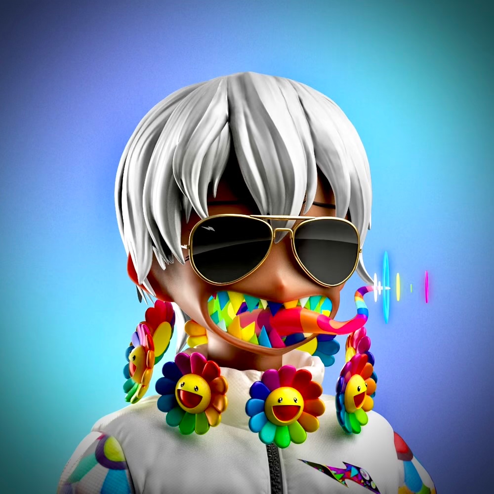 KD85359830's tweet image. Happy Murakami Monday. For the art.  For the culture. For the community.

Go create something. @takashipom @RTFKT @MFTMKKUS #CloneX