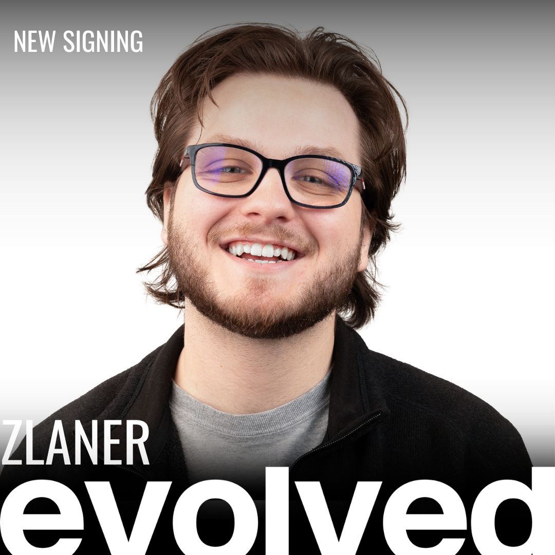 Welcome to Evolved, <a href="/ZLaner/">OpTic ZLaner</a>!
 So hyped to have this Call of Duty legend join our roster.