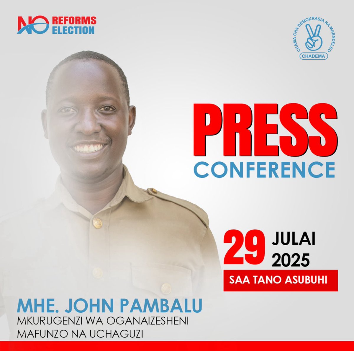 Press Conference.