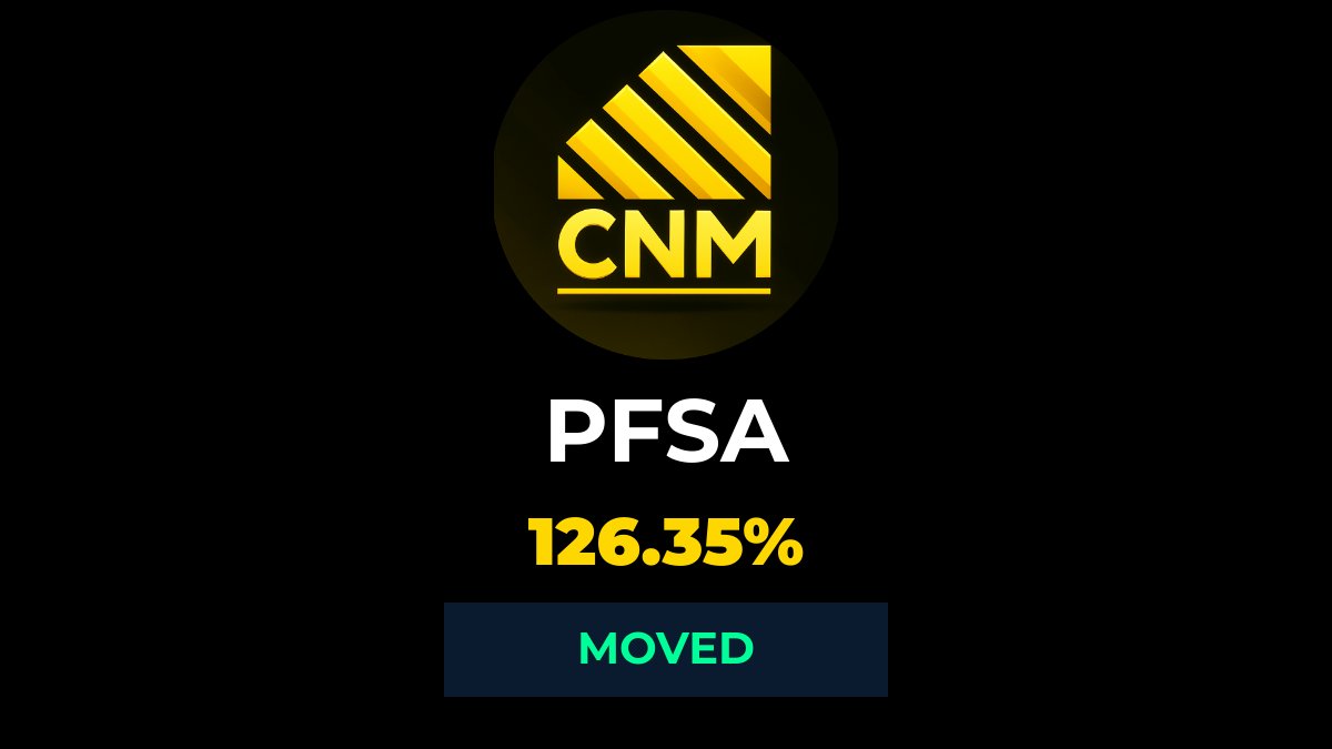 CoachNickMoney's tweet image. 🚀 $PFSA broke out of its slump, smashing through its resistance line! 📈 Volume surged, RSI heated up, bulls took charge. Keep watching this star! 🌟🔥
