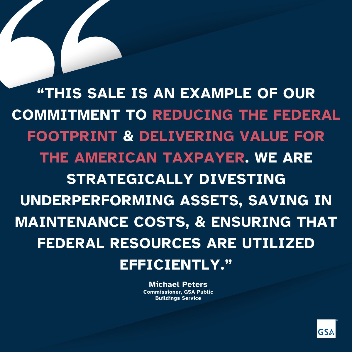 GSA Public Buildings Service (@gsa_pbs) on Twitter photo Through collaboration w/ <a href="/TheNCUA/">The NCUA</a>, <a href="/USGSA/">GSA</a> sold a $3.49M Austin property—saving taxpayers $280K in annual maintenance costs. A model of smart federal real estate strategy aligned w/ <a href="/POTUS/">President Donald J. Trump</a>’s goal to reduce waste & deliver value to the American people. ow.ly/ITRO50WwhJb Through collaboration w/ <a href="/TheNCUA/">The NCUA</a>, <a href="/USGSA/">GSA</a> sold a $3.49M Austin property—saving taxpayers $280K in annual maintenance costs. A model of smart federal real estate strategy aligned w/ <a href="/POTUS/">President Donald J. Trump</a>’s goal to reduce waste & deliver value to the American people. ow.ly/ITRO50WwhJb
