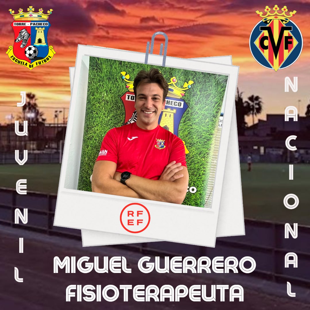 🔔 Presentamos al cuerpo técnico del Juvenil Nacional 25/26:

👨‍🏫 Víctor Guirao (entrenador)
🧠 Horacio Blanco (2º entrenador)
💪 Juan F. García (preparador físico)
🧤 Cristian Rodríguez (porteros)
📋 Miguel Giménez (delegado)
🩺 Miguel Guerrero (fisio)

¡Vamos, equipo!