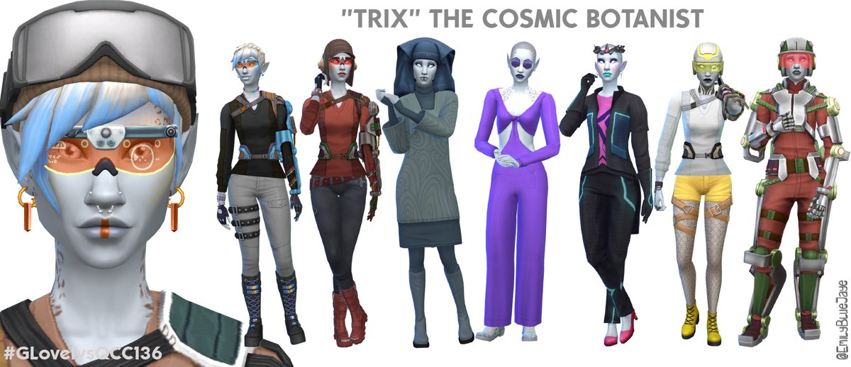 EmilyBlueJaye's tweet photo. I just shared a new sim to the gallery for the
@lovely1_g Hidden Worlds CAS challenge:  

ID: EmilyBlueJaye  
Name: Cosmic Botanist on Sixam 

#ShowUsYourSims #thesims4 #ts4 #simslookbook #simsCAS #simstagram #GLovelysQCC136 https://t.co/nNbrF4R81p