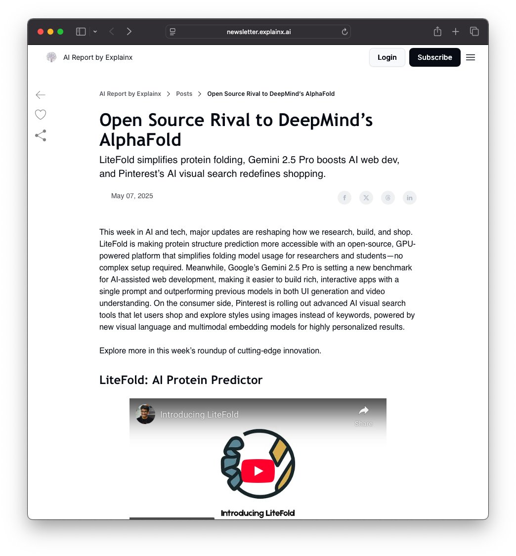 Look ma, <a href="/try_litefold/">LiteFold</a>'s got featured as headline of someones substack

ps; don't believe on the headline though lol