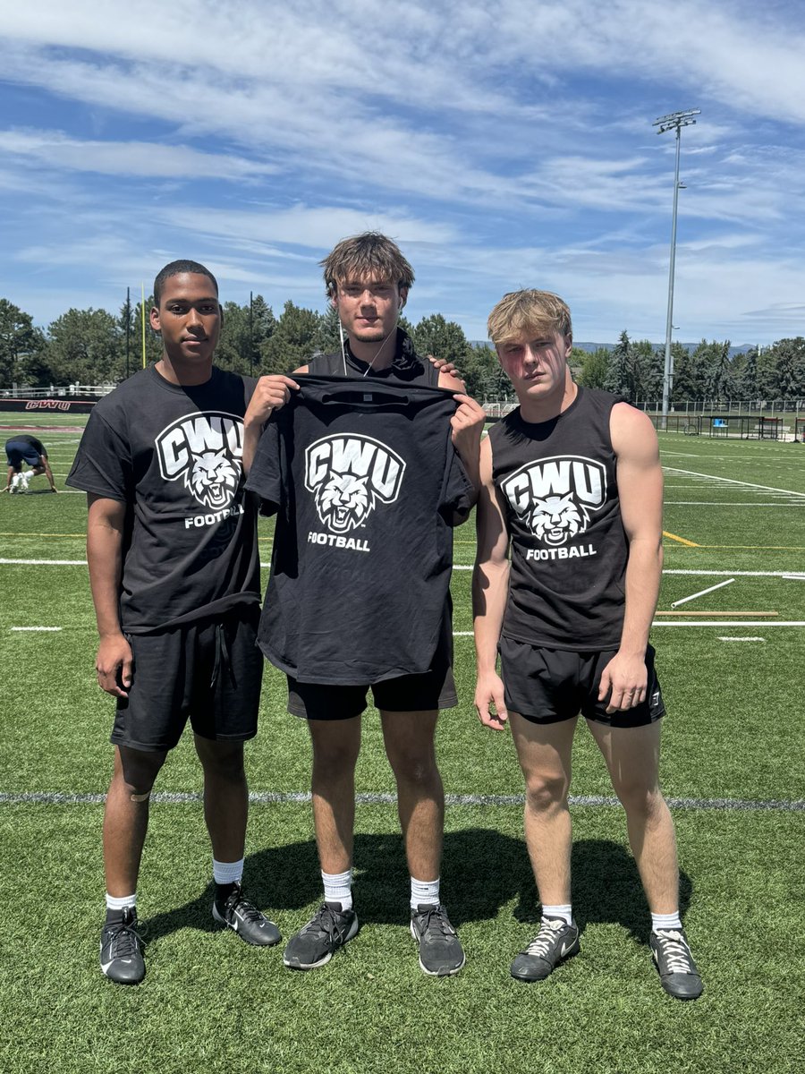 Shanden (@shanden_jr) on Twitter photo Thankful to have been able to compete at the <a href="/CWUFB/">CWU Football</a> camp on Saturday with my teammates. Thankful to have been able to compete at the <a href="/CWUFB/">CWU Football</a> camp on Saturday with my teammates.