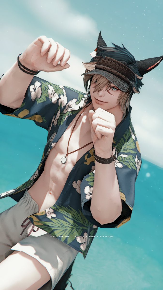 14_sharrow's tweet image. な！つ！⛱️
#FF14 #オスッテ #おはミコ
