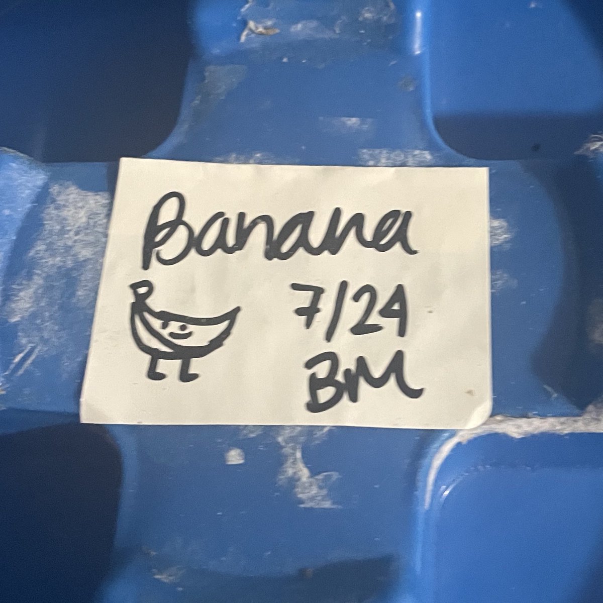 geturwishes's tweet image. My new favorite thing is when my coworkers doodle little fruits on the labels of various things using said fruits