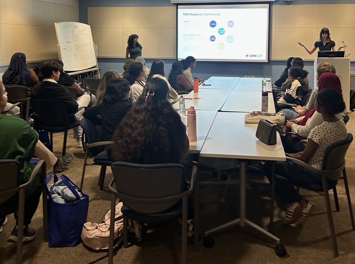 UHN STEM Pathways (@uhnstempathways) on Twitter photo We're back with our high school #research students to learn more about ongoing work <a href="/UHN/">University Health Network</a>. They had a workshop from OR nurses, <a href="/KBI_UHN/">Krembil Brain Institute</a> lab tours & demos, visited <a href="/healthcarehf/">Healthcare Human Factors</a>, and participated in another workshop with <a href="/TIER_UHN/">TIER at UHN</a>. Thanks to all the volunteers who facilitated this! We're back with our high school #research students to learn more about ongoing work <a href="/UHN/">University Health Network</a>. They had a workshop from OR nurses, <a href="/KBI_UHN/">Krembil Brain Institute</a> lab tours & demos, visited <a href="/healthcarehf/">Healthcare Human Factors</a>, and participated in another workshop with <a href="/TIER_UHN/">TIER at UHN</a>. Thanks to all the volunteers who facilitated this!