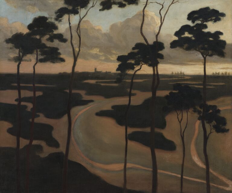 AnaLolaNeva's tweet image. Roger Eliot Fry (1866– 1934) 
&quot;Blythburgh (The estuary)&quot;, 1892-93