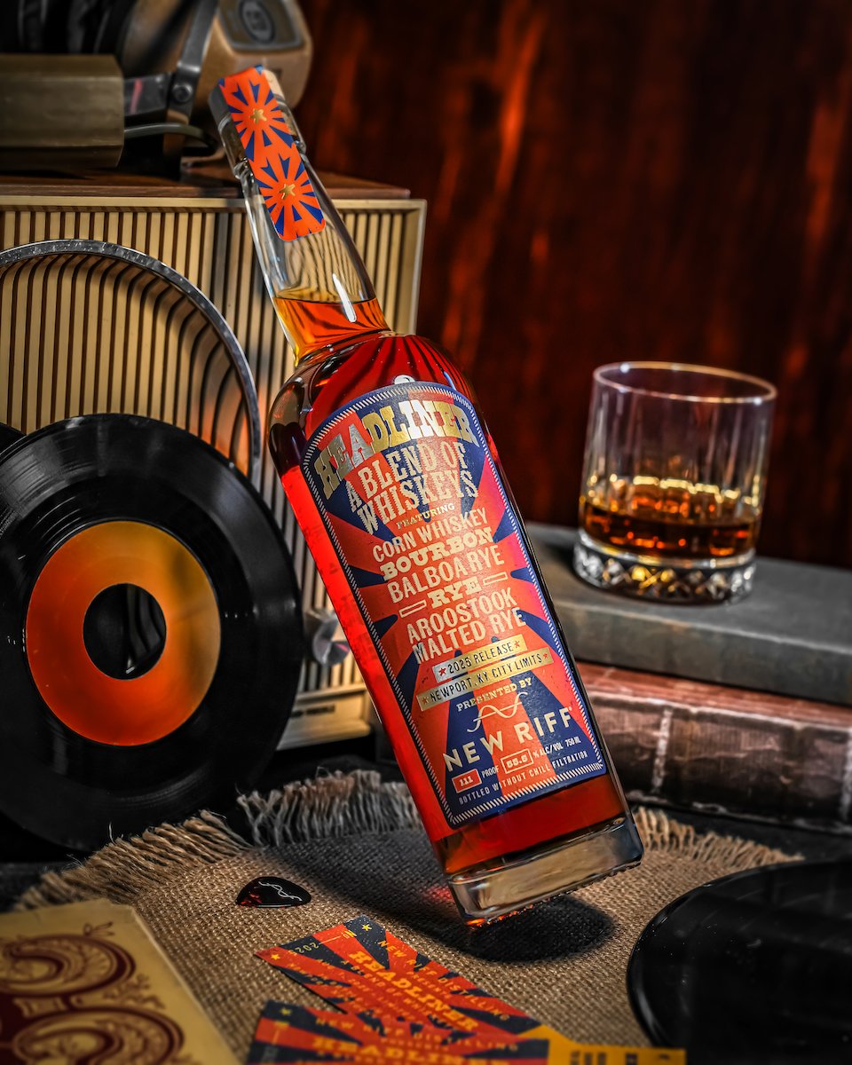 Turn Up the Volume 🔊 New Riff’s Headliner Returns with Bold New Blend &gt;&gt;&gt; The 2025 limited edition features a chorus of four exceptional whiskeys. Proceeds from the release will benefit Brighton Center, a Northern Kentucky nonprofit. 

Learn more &gt;&gt;&gt; bit.ly/4o9Vmif