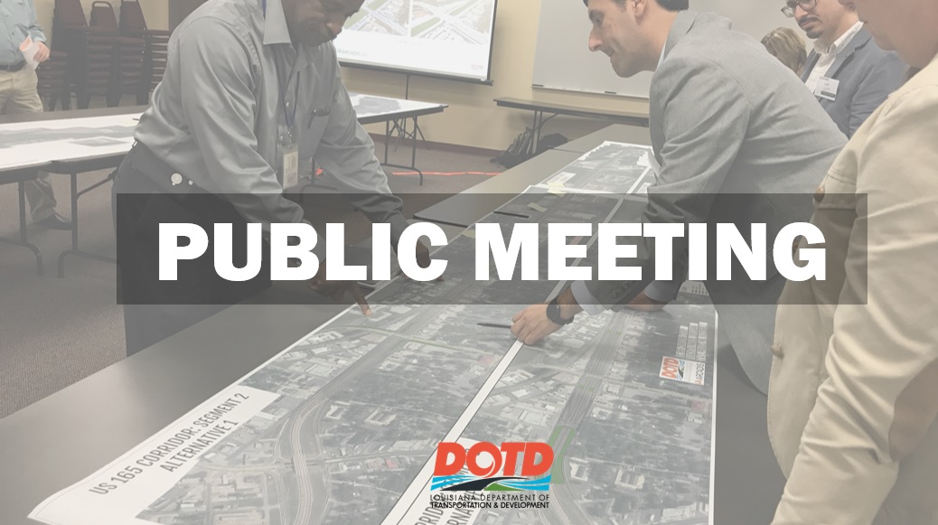 La_DOTD's tweet image. REMINDER - PUBLIC MEETING: 📍OUACHITA PARISH, DOTD will host an open-house public meeting on Aug. 5, 4:30-6pm, to provide information about a project to improve a section of LA 15 in Monroe. And we want to hear from you! Meeting details: wwwapps.dotd.la.gov/administration…