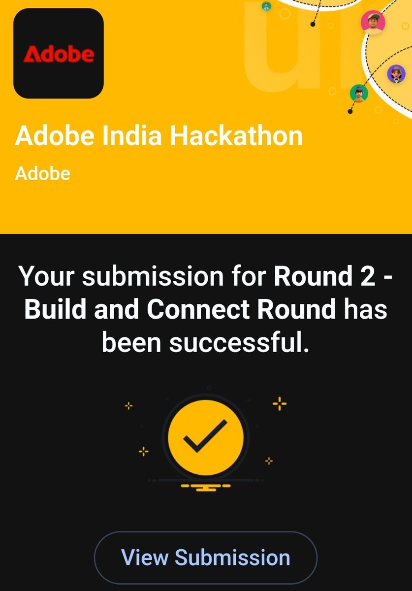 harshcodesdev's tweet image. Been grinding over the problem statements for adobe hackathon for past few days along with @SinghAbhinav04_ @here_sudhanshu
Finally submitted hoping for the best 🤞