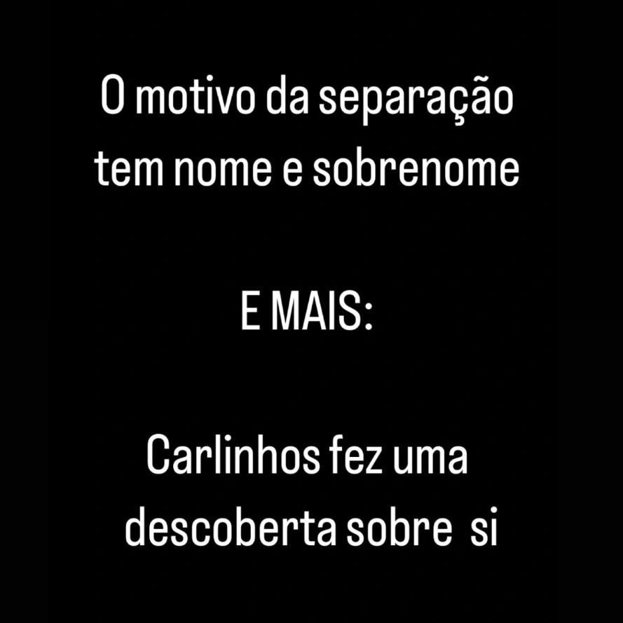 centralreality's tweet image. Léo Dias afirma que uma terceira pessoa possa estar envolvida na separação de Carlinhos Maia e Lucas Guimarães.