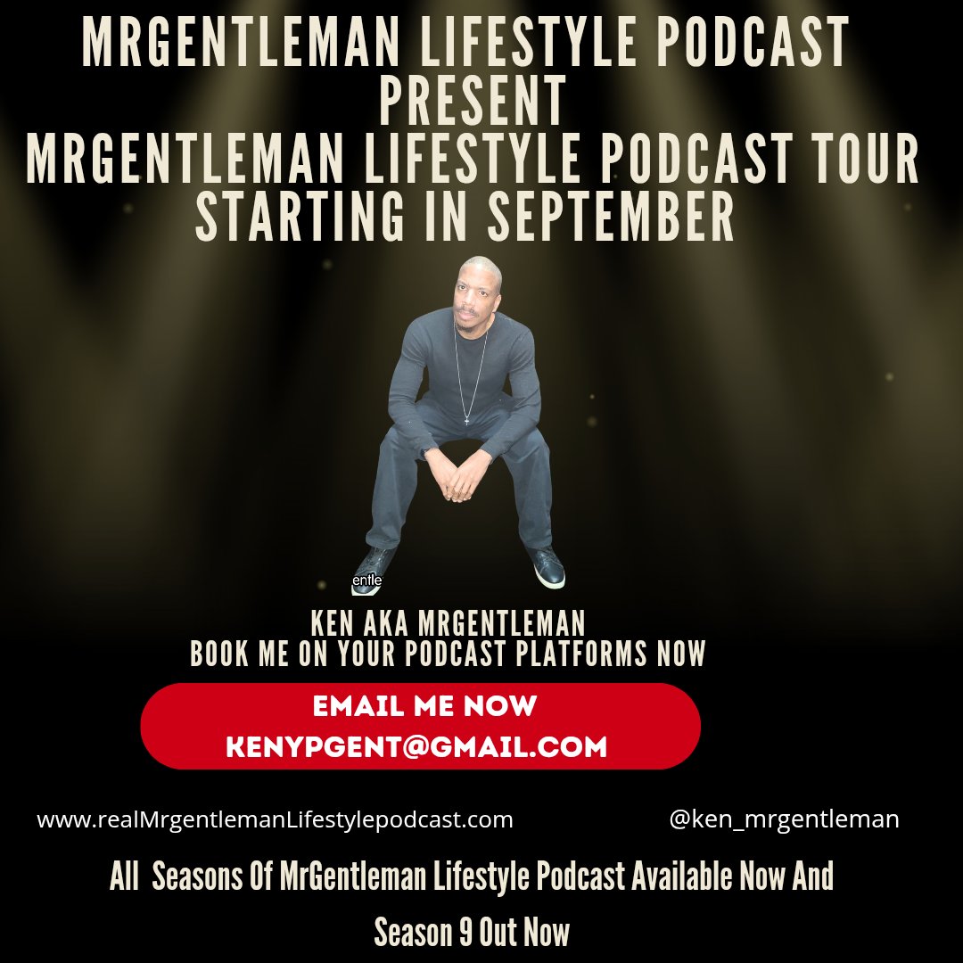 Stuff That Was Announce During The Season 9 Premiere Of MrGentleman Lifestyle Podcast 

Check Out The Season 9 Premiere Of MrGentleman Lifestyle Podcast Here  go.goodpods.com/C49FEc

#MrGentlemanLifestylePodcast 
#IndiePodcastsUnite 
#PodNation