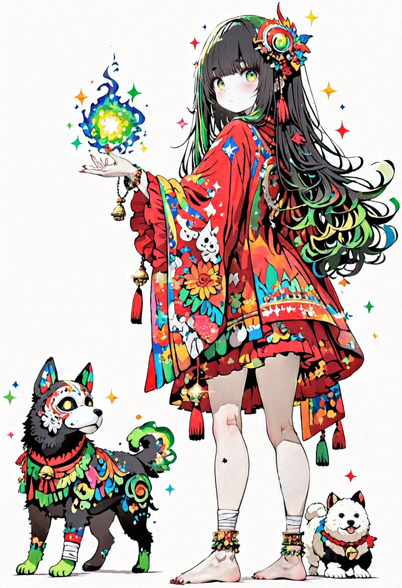 kiAI_stable's tweet image. 犬使い

多分終盤で右の犬が活躍する

#AIイラスト #AIart