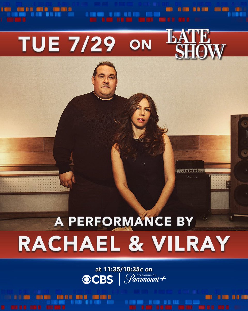 Catch us tomorrow on <a href="/colbertlateshow/">The Late Show</a> ✨📺 #colbert