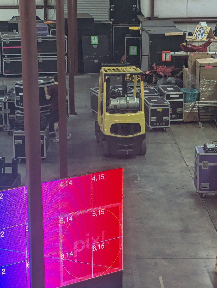 There are two types of live events producers. 

Those that need forklifts, and those that don't

It's movie quote, don't over think it 🤣

🤝🫡