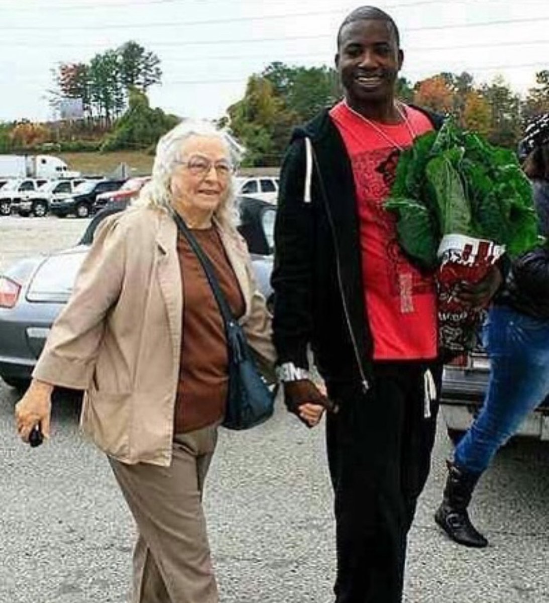 Timeline cleanse. Gucci Mane and some elderly lady.