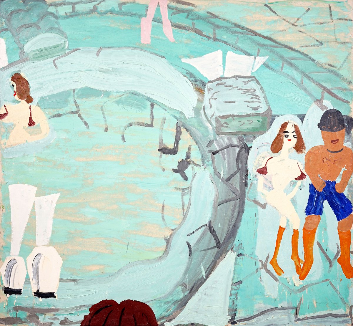 masdearte's tweet image. Busca la diferencia en lo cotidiano y crea a partir de motivos comunes capaces de llamar su atención, valiéndose de textos y de mucho humor.
Rose Wylie, activa a sus noventa, ofrece una retrospectiva en el Zentrum Paul Klee: tinyurl.com/3mdkc4ky