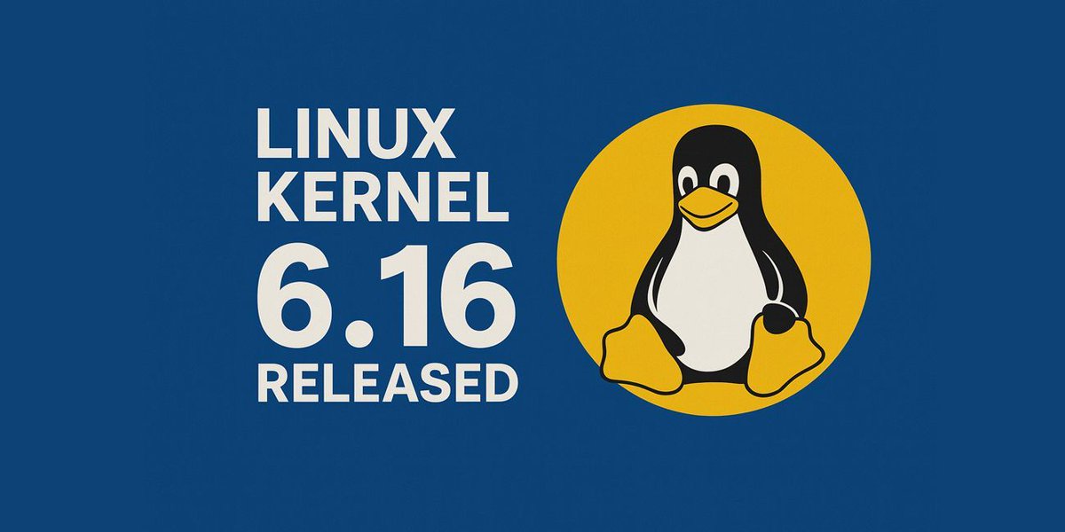 Linux 6.16 introduces OpenVPN DCO, TCP zero-copy, five-level page tables, Intel TDX, filesystem and hardware support alternativeto.net/news/2025/7/li…