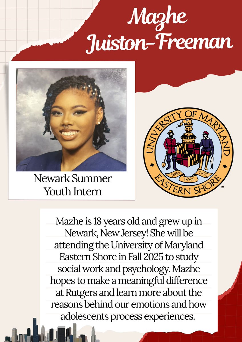 TheOfficeCARES's tweet image. The Office of CARES has partnered with the Newark Youth One Stop Center and Newark’s Mayor's office to host two interns! These individuals are assisting with community engagement and participating in an introductory college experience to form the foundation of their future!