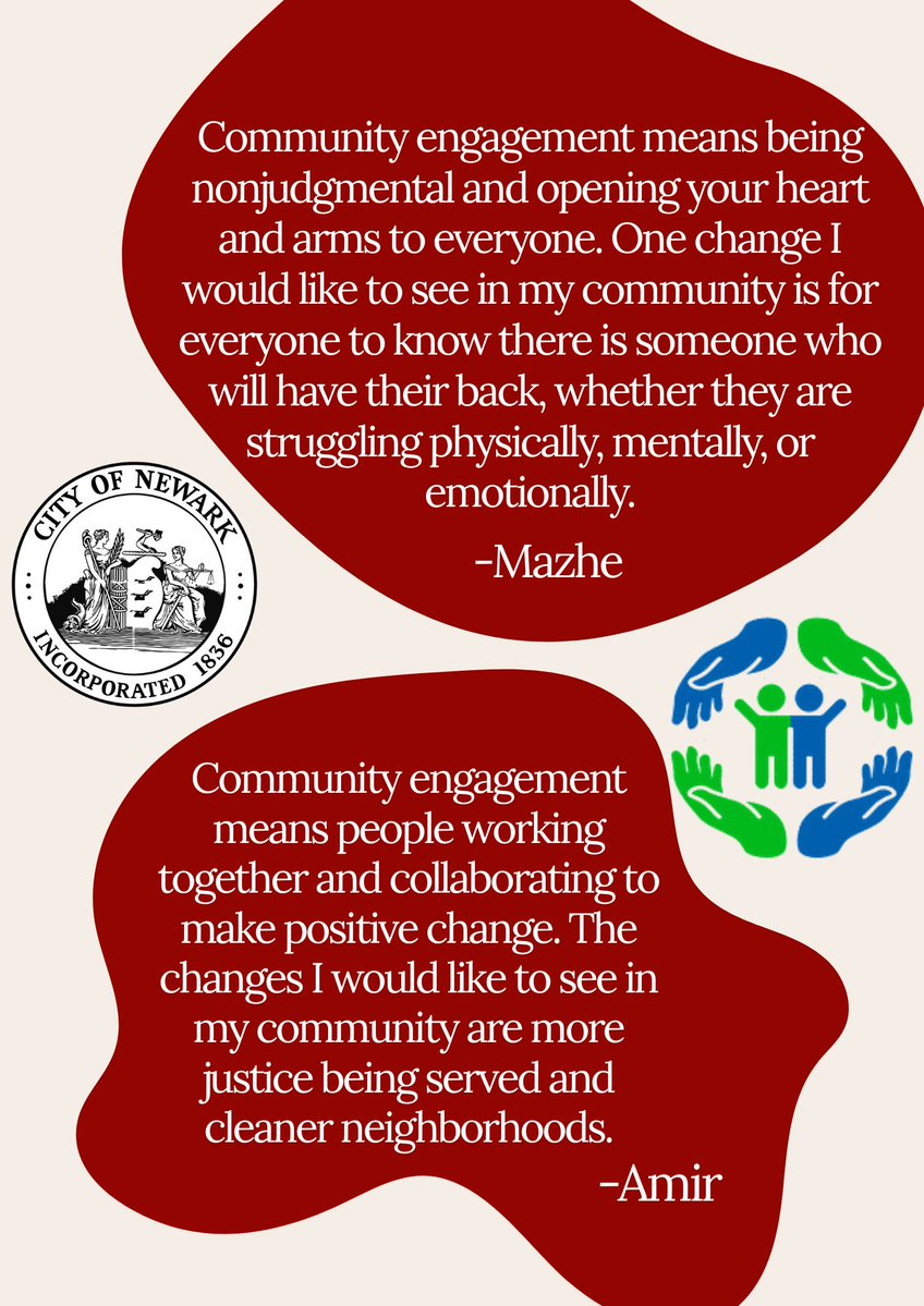 TheOfficeCARES's tweet image. The Office of CARES has partnered with the Newark Youth One Stop Center and Newark’s Mayor's office to host two interns! These individuals are assisting with community engagement and participating in an introductory college experience to form the foundation of their future!
