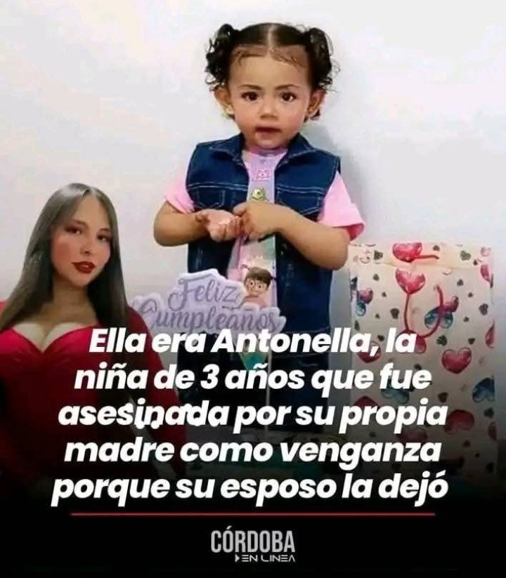 Continua la ola de casos aislados. Las feministas dirán que la infanticida es una madre protectora que tomó una decisión para impedir que su hija quedará en manos de un agresor 
#ViolenciaVicaria