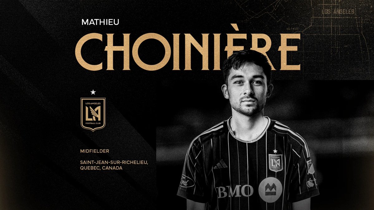 TransferNewsCen's tweet image. OFFICIAL: LAFC have signed midfielder Mathieu Choinière on loan from Grasshoppers until the end of the season.