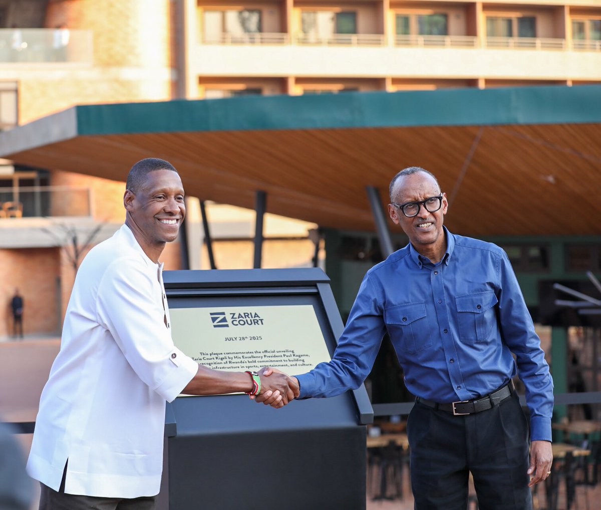 ktpressrwanda's tweet image. Zaria Court Kigali-Rwanda 

August 2023                                July 2025