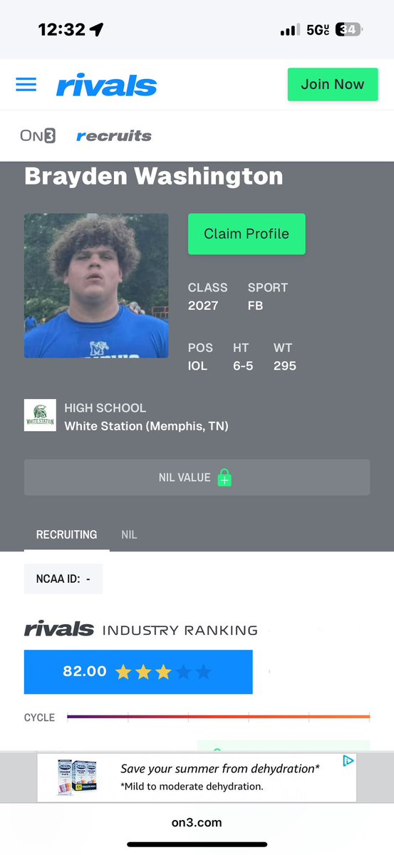 Brayden Washington (@braydenw27) on Twitter photo Beyond Blessed to be named a 3⭐️ by <a href="/On3sports/">On3</a> and <a href="/Rivals/">Rivals</a>… <a href="/WhiteStationFB/">White Station High Football</a> <a href="/NhrProspects/">NHR Prospects</a> <a href="/johnvarlas/">John Varlas</a> <a href="/CSmithScout/">Chris Smith</a> <a href="/247Sports/">247Sports</a> <a href="/KevinCobbs/">Coach Kevin “Kj” Cobbs</a> <a href="/MaxPreps/">MaxPreps</a> <a href="/YNU901/">YNU</a> <a href="/TheReal_TJBeat/">TJ Beattie</a> <a href="/Tbritt901/">Tony Britt</a> <a href="/SportsCenter/">SportsCenter</a> <a href="/TnVarsity/">TNVarsity</a> <a href="/espn/">ESPN</a> Beyond Blessed to be named a 3⭐️ by <a href="/On3sports/">On3</a> and <a href="/Rivals/">Rivals</a>… <a href="/WhiteStationFB/">White Station High Football</a> <a href="/NhrProspects/">NHR Prospects</a> <a href="/johnvarlas/">John Varlas</a> <a href="/CSmithScout/">Chris Smith</a> <a href="/247Sports/">247Sports</a> <a href="/KevinCobbs/">Coach Kevin “Kj” Cobbs</a> <a href="/MaxPreps/">MaxPreps</a> <a href="/YNU901/">YNU</a> <a href="/TheReal_TJBeat/">TJ Beattie</a> <a href="/Tbritt901/">Tony Britt</a> <a href="/SportsCenter/">SportsCenter</a> <a href="/TnVarsity/">TNVarsity</a> <a href="/espn/">ESPN</a>
