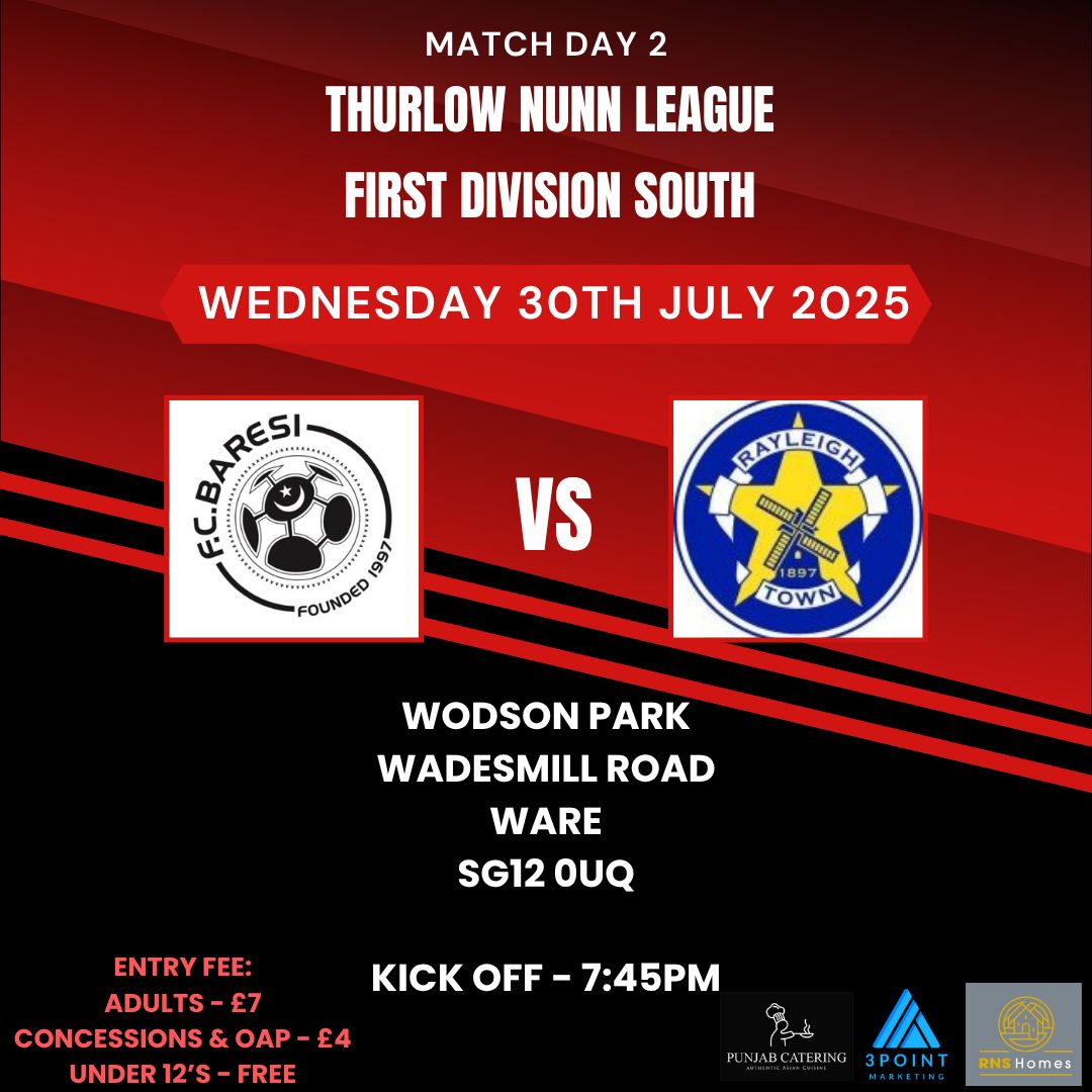 Fc Baresi (@fc_baresi) on Twitter photo We go again, in less then 48h!
<a href="/RayleighTownFC1/">Rayleigh Town FC</a>
<a href="/AshleyJHanson/">Ashley Hanson</a>
<a href="/NonLeagueHQ1/">NonLeagueHQ</a>
<a href="/NonLeagueGuys/">The Non League Promoters</a>
<a href="/ped1980/">Peter Dudley</a>
<a href="/LMcCand/">Lennon Branagan</a> We go again, in less then 48h!
<a href="/RayleighTownFC1/">Rayleigh Town FC</a>
<a href="/AshleyJHanson/">Ashley Hanson</a>
<a href="/NonLeagueHQ1/">NonLeagueHQ</a>
<a href="/NonLeagueGuys/">The Non League Promoters</a>
<a href="/ped1980/">Peter Dudley</a>
<a href="/LMcCand/">Lennon Branagan</a>