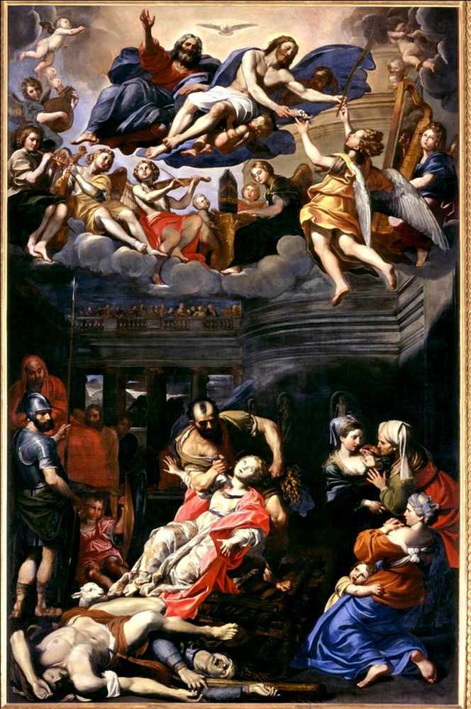 Domenichino 1581 1641 Martirio di Sant'Agnese