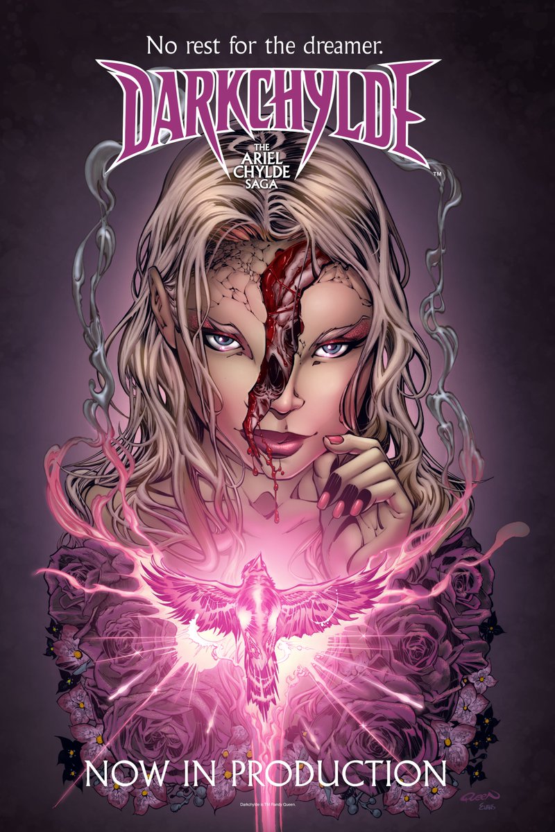 RQueenAuthor's tweet photo. Now in production. Written and illustrated by R.Queen with contributions by special guest artists. More details to be revealed.
#darkchylde #thearielchydesaga #arielchylde #sdcc #comicbookart #horrorart #comicart #rqueen #inkart https://t.co/Z8SMq6oQMf